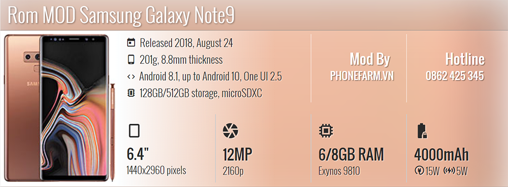 Rom Mod Note 9 (SM-N960) rom mod note 9 sm n960 - Home
