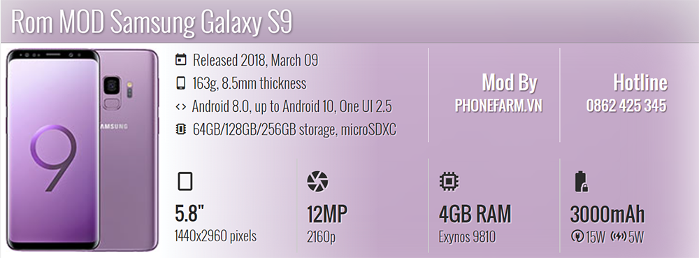 Rom Mod S9 (SM-G960)